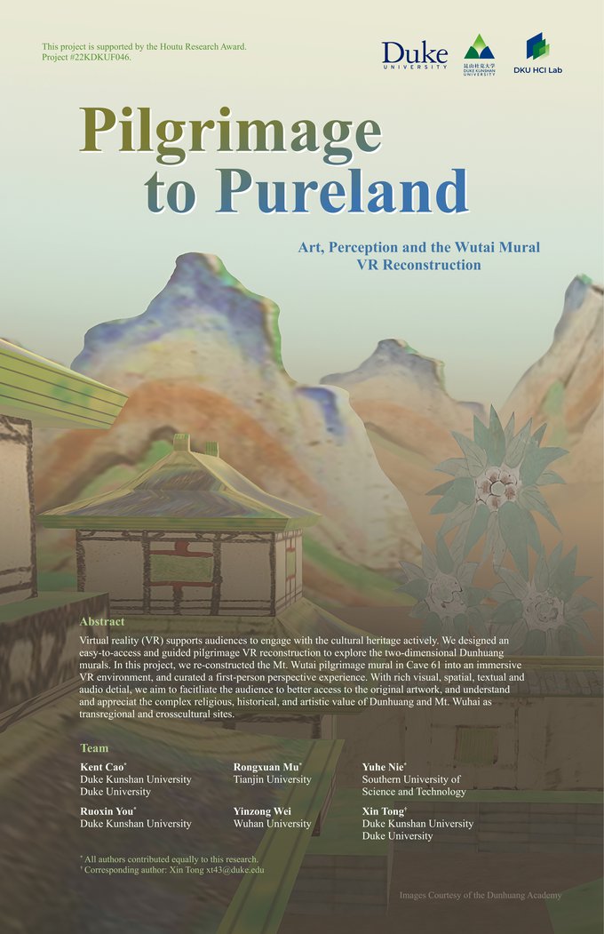 conference poster for Pilgrimage to Pureland