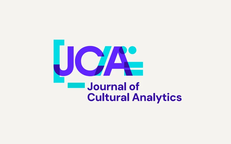 Logo for the Journal of Cultural Analytics with stylized JCA lettering on a light background.
