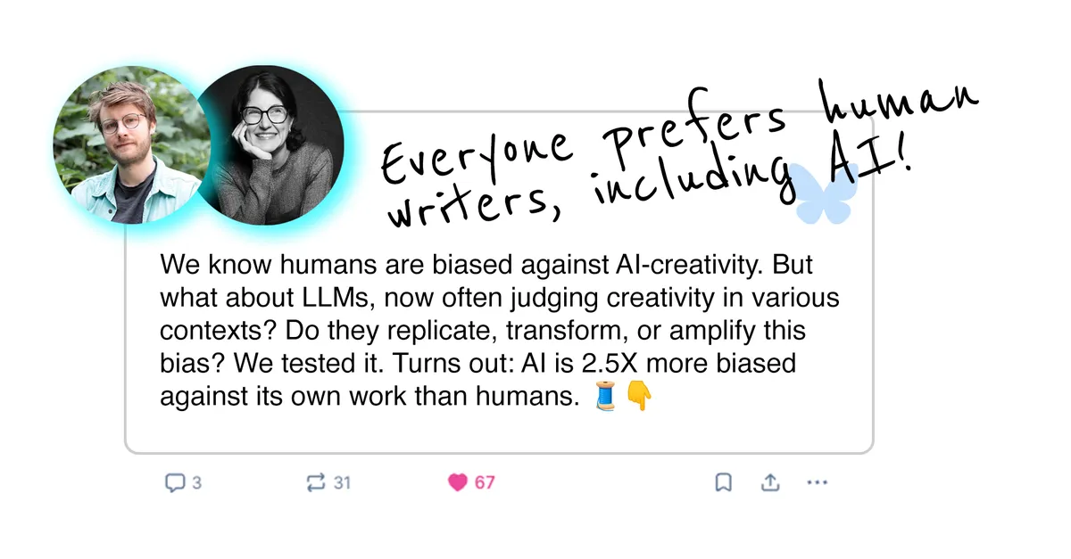 New research shows everyone prefers human writers, including AI! – CDH ...