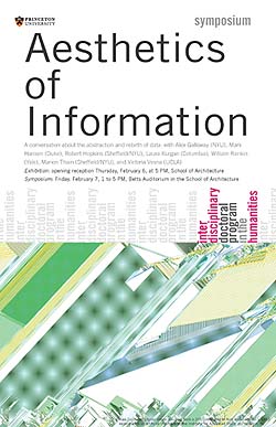 Aesthetics of Information event poster
