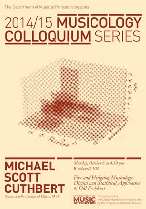 musicology colloquium poster